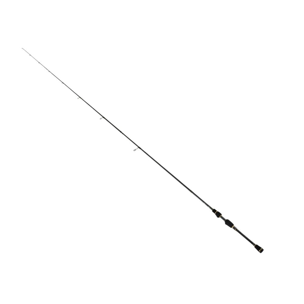 Das Allround-Talent für die leichte Fischerei. Egal, ob du mit Jigs, leichten Wobblern oder Finesse-Rigs fischst, diese Rute eignet sich perfekt zum Fischen auf Egli (Barsch) und für die leichte Forellenfischerei. Dank ihrer schnellen Aktion ermöglicht die ELDER 7L eine präzise Köderführung, während die sensible Spitze dafür sorgt, dass du keinen Biss mehr verpasst. Mit nur 75 Gramm ist die Rute ein absolutes Leichtgewicht. Ob an den Mittellandseen oder am Bach, die ELDER 7L ist dein idealer Begleiter.